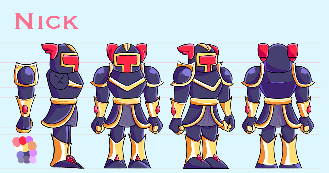 Character turn-around