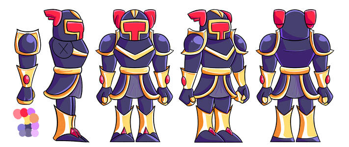 Character turn-around